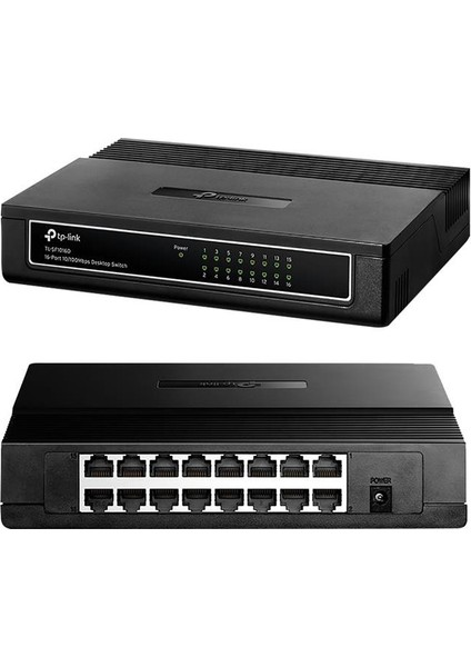 TP-LINK TL-SF1016D 16 PORT 10/100 FAST ETHERNET DESKTOP SWITCH
